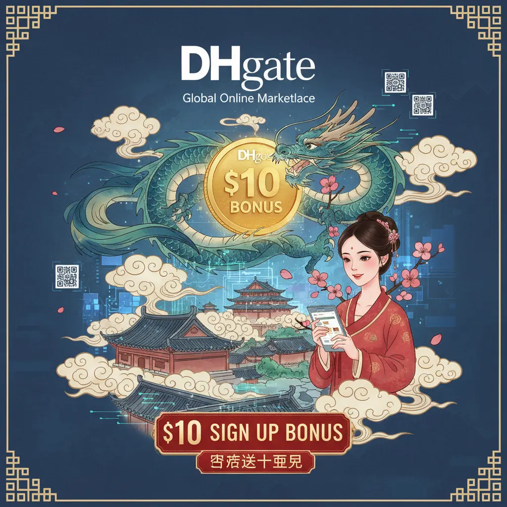 $10 sign up bonus - DHgate