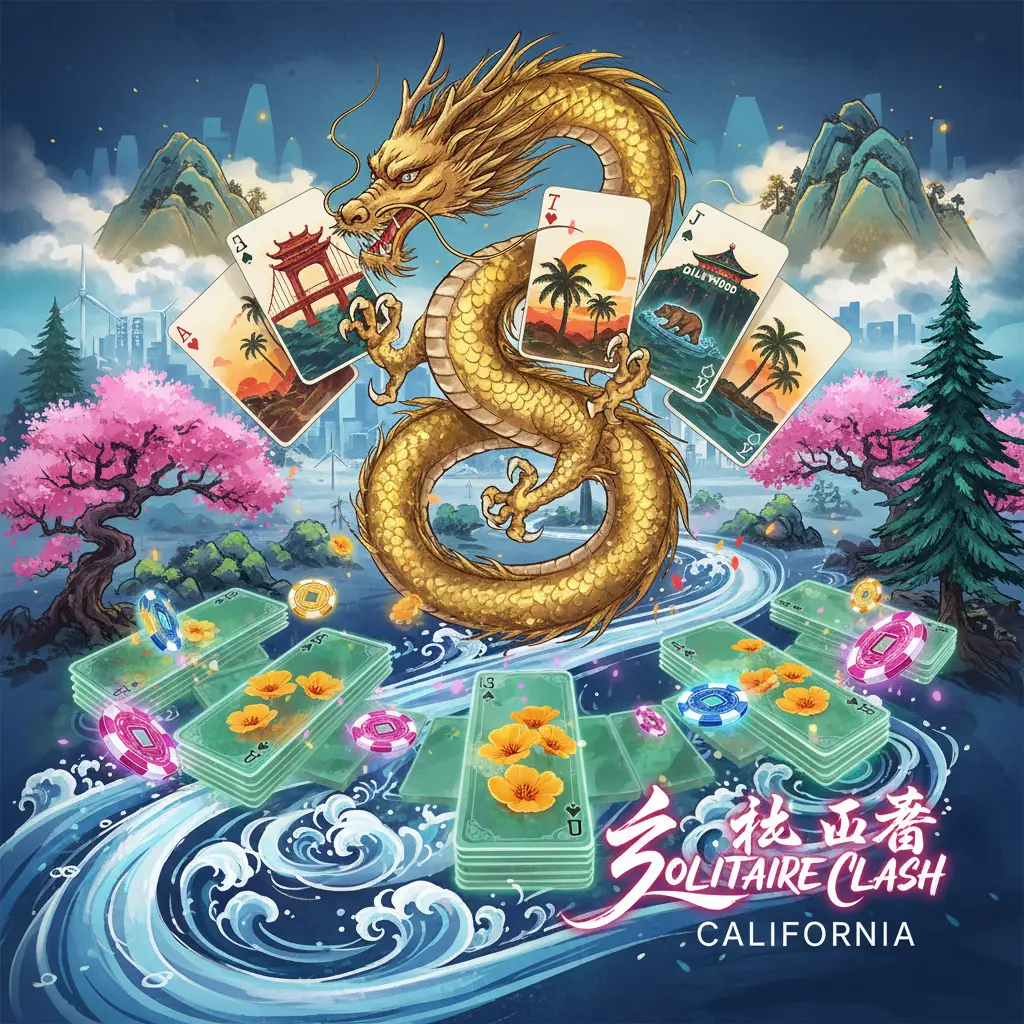 solitaire clash - California