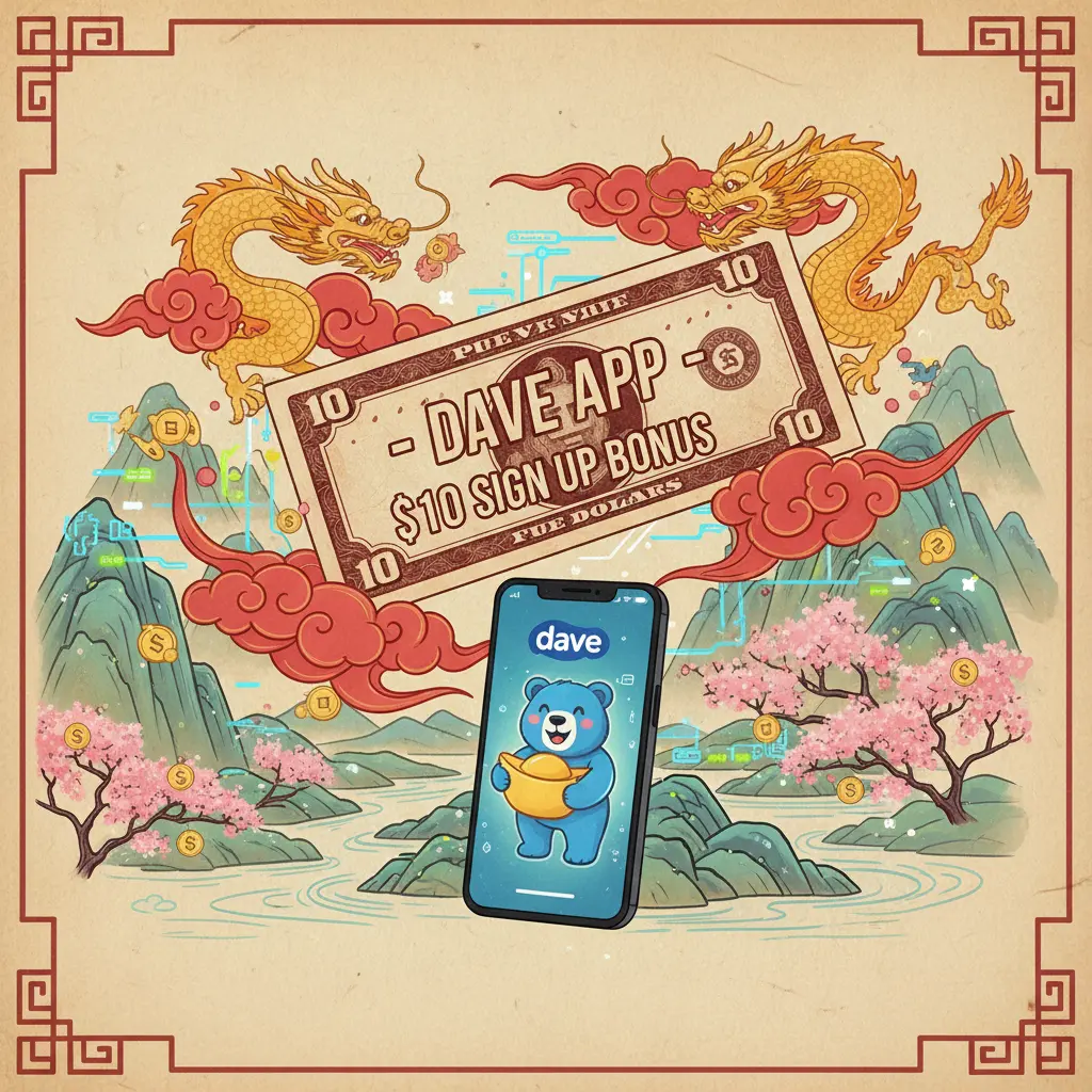 $10 sign up bonus - Dave