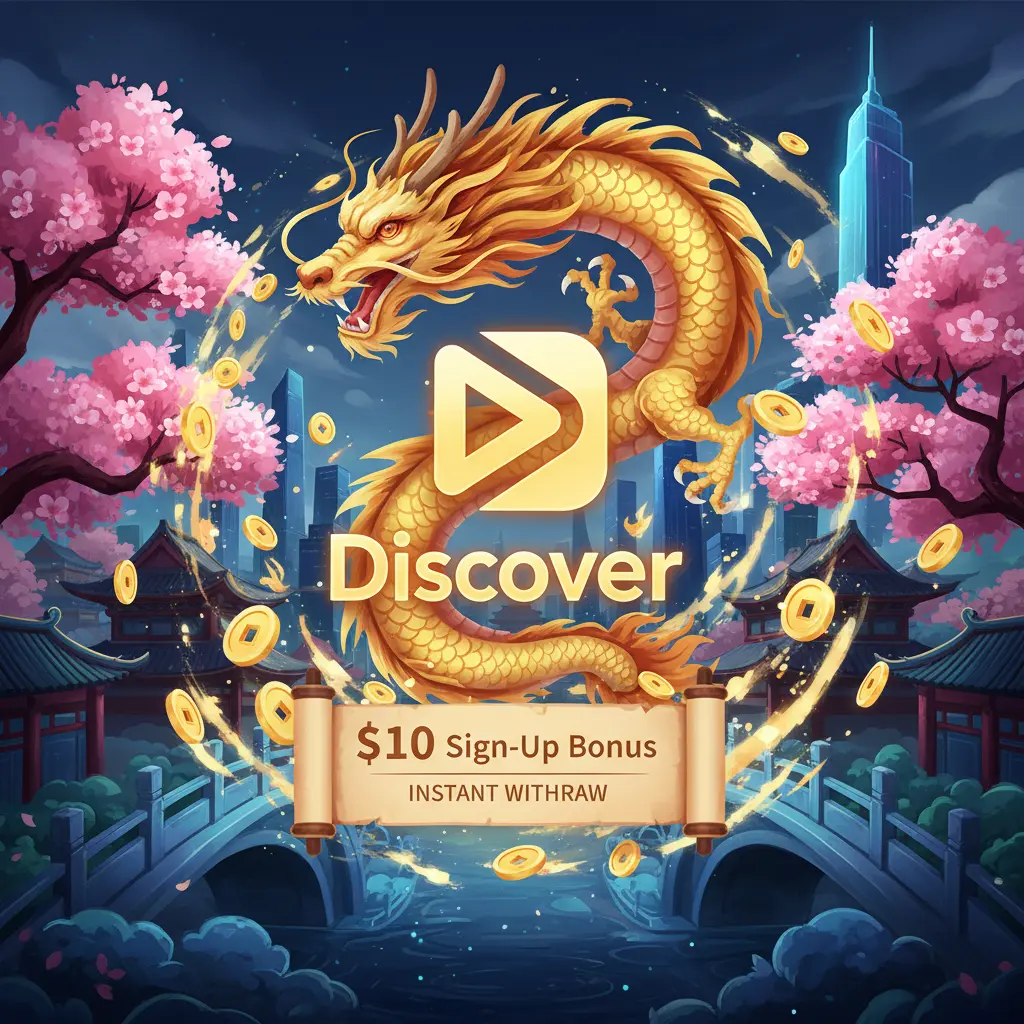 $10 sign up bonus instant withdraw - Discover