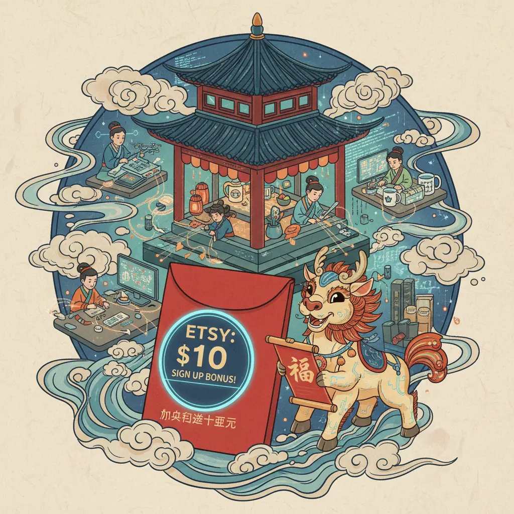 $10 sign up bonus - Etsy