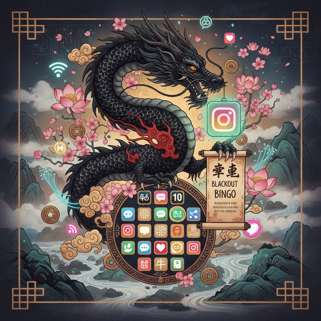 Blackout Bingo - Instagram