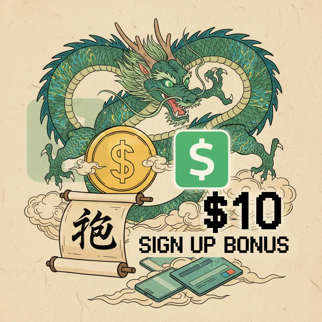 $10 sign up bonus - Cash