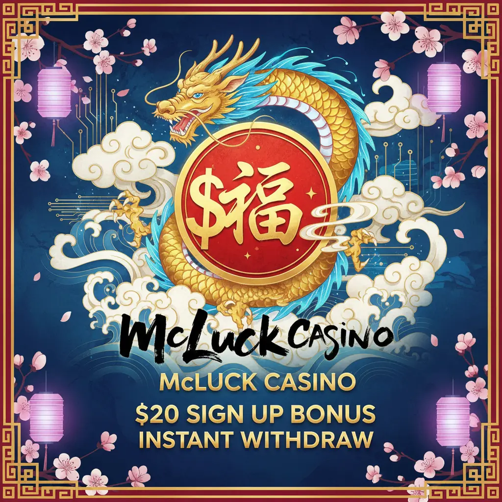$20 sign up bonus instant withdraw - McLuck