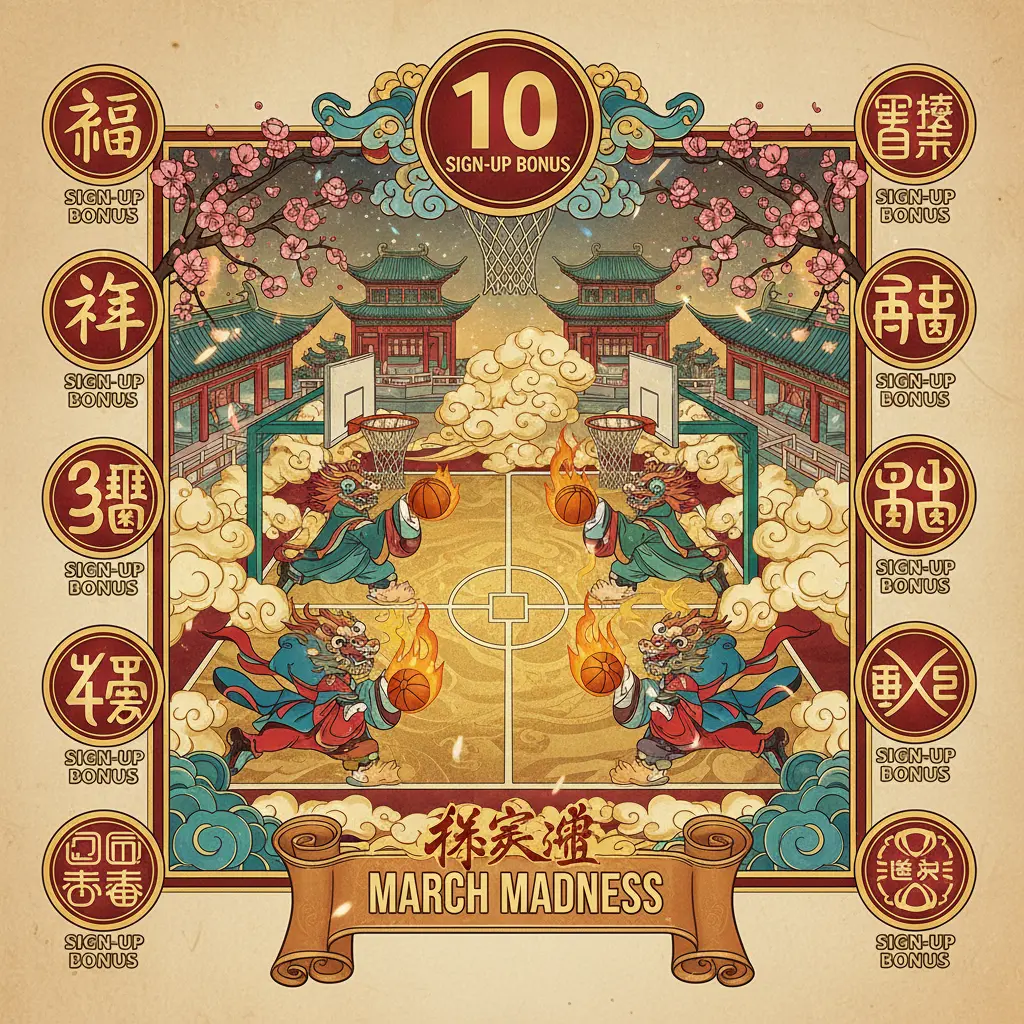 10 sign up bonus - Madness